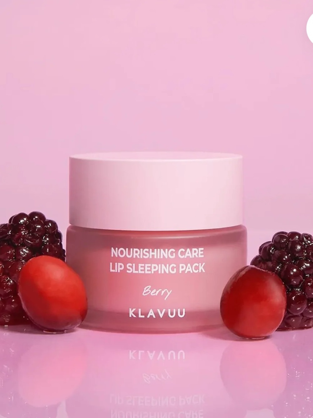 KLAVUU Berry Nourishing Care Lip Sleeping Mask